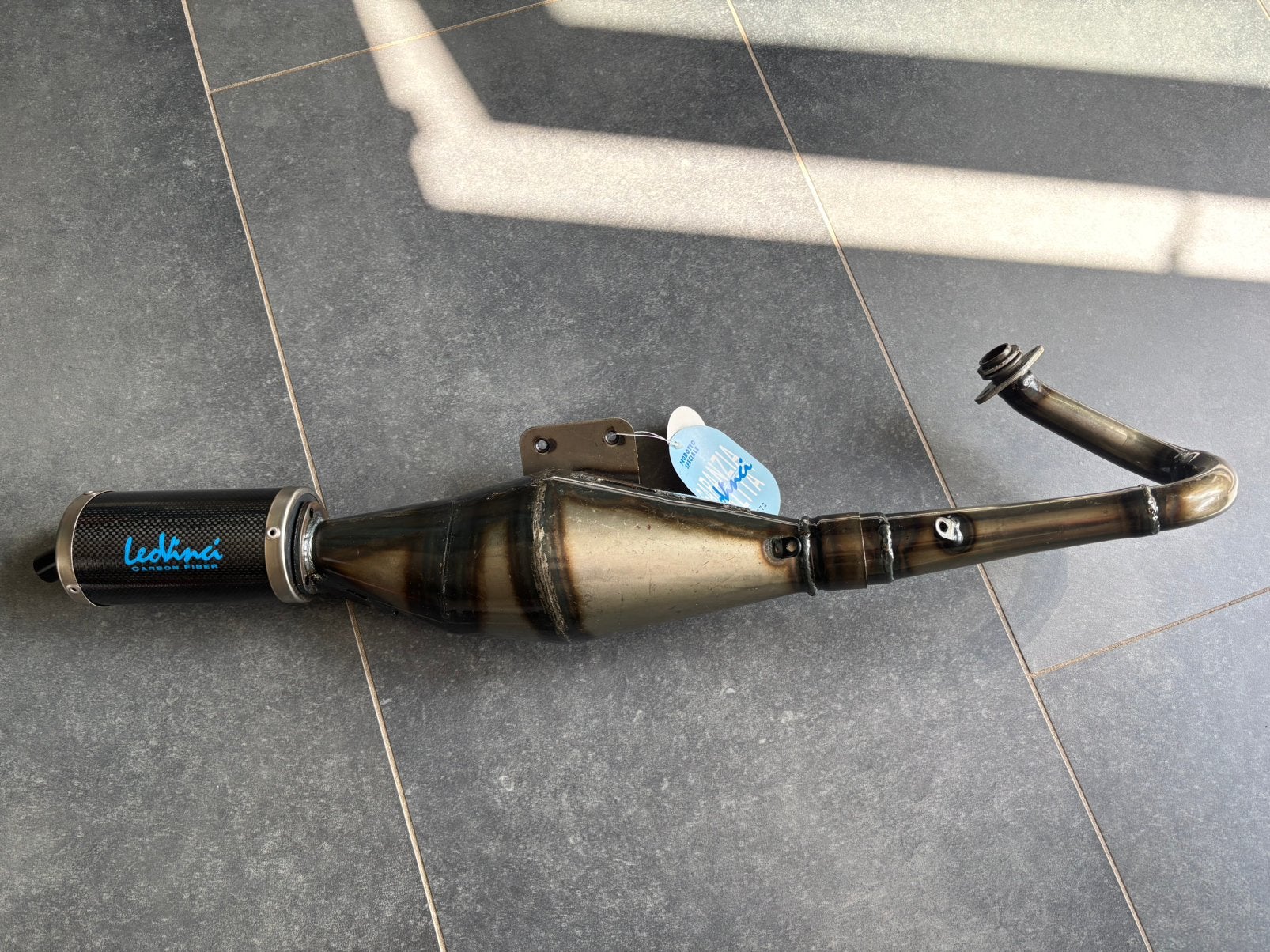 Leovinci Handmade Uitlaat Piaggio Motorblok (NOS), Ophalen of Verzenden, Nieuw, Uitlaat