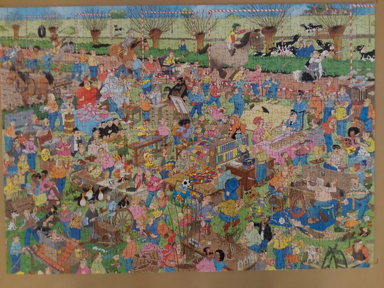 Jan van Haasteren puzzels, Ophalen, 500 t/m 1500 stukjes, Zo goed als nieuw