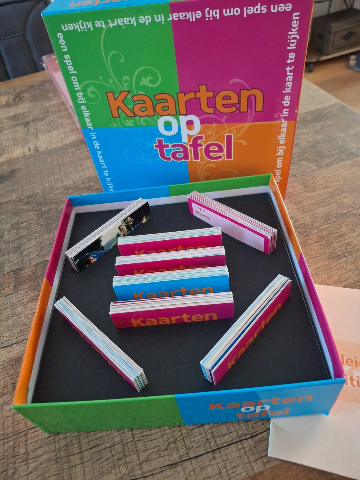 kaarten op tafel, Ophalen of Verzenden