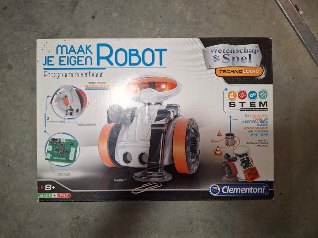 Clementoni Maak Je Eigen Robot - Programmeerbaar STEM, Ophalen of Verzenden, Zo goed als nieuw, Bouwen
