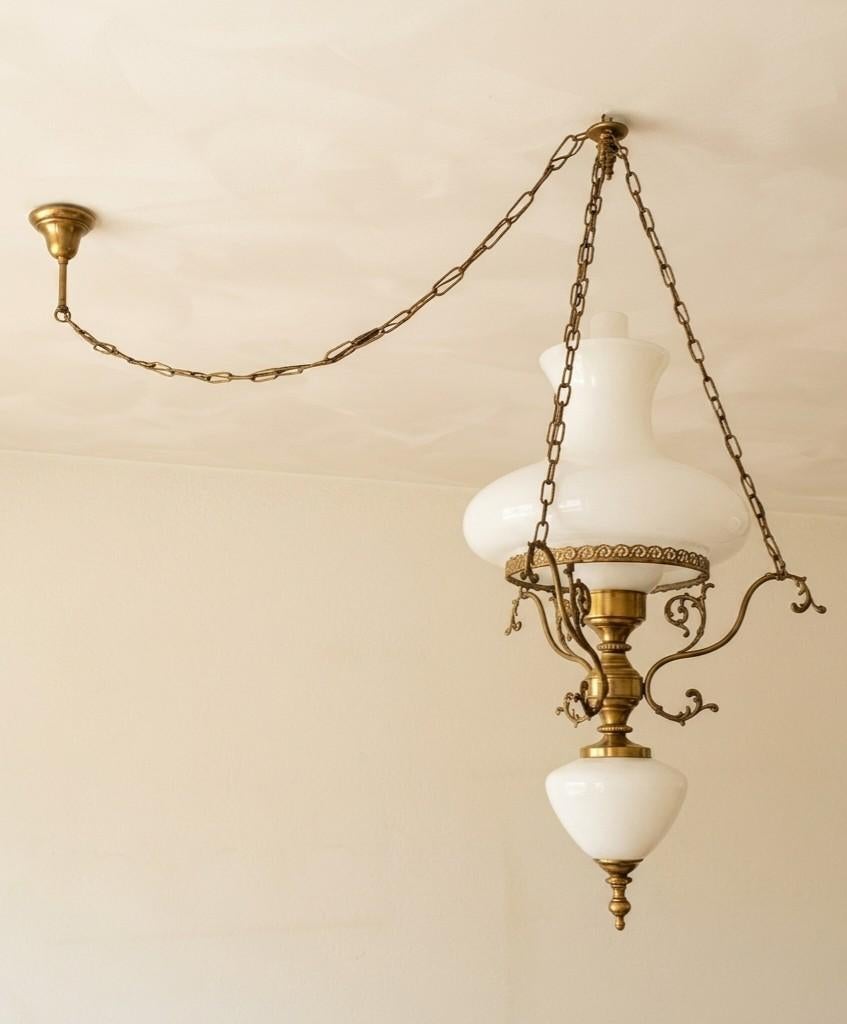 Klassieke hanglamp, Huis en Inrichting, Lampen | Kroonluchters, Ophalen