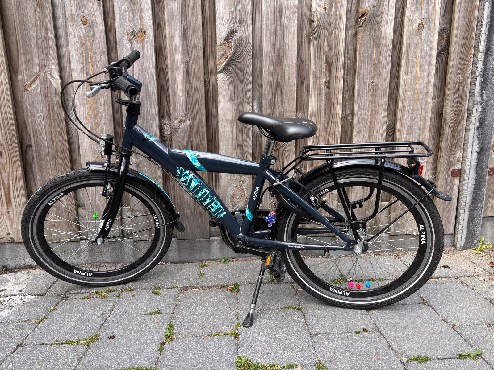 Alpina Yabber 16 inch kinderfiets, Ophalen, Gebruikt, Velgrem, 16 tot 20 inch