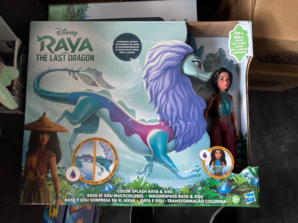 Nieuw DisneyRaya ende Laatste Draak Color Splash Raya & Sisu, Ophalen of Verzenden, Nieuw, Overige typen