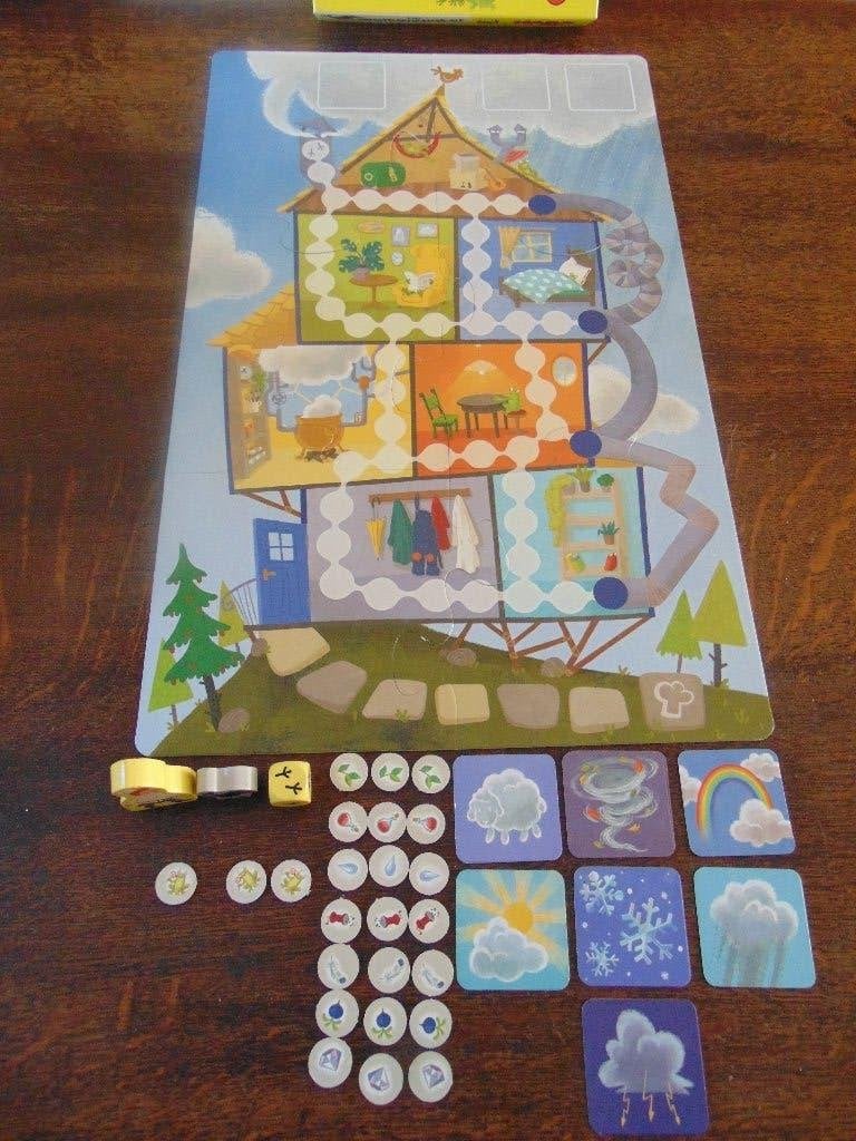 De Wolkenmaker Spel van Haba, Een of twee spelers, Ophalen of Verzenden, Gebruikt, HABA