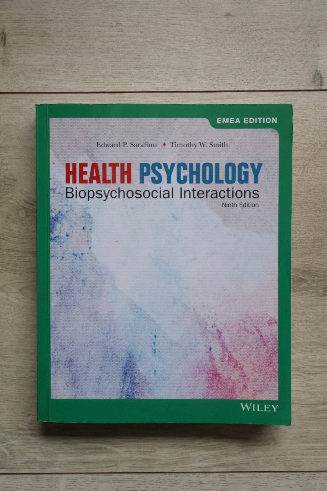 Health Psychology - Studieboek (9e editie), Ophalen of Verzenden, Gamma, Zo goed als nieuw, WO