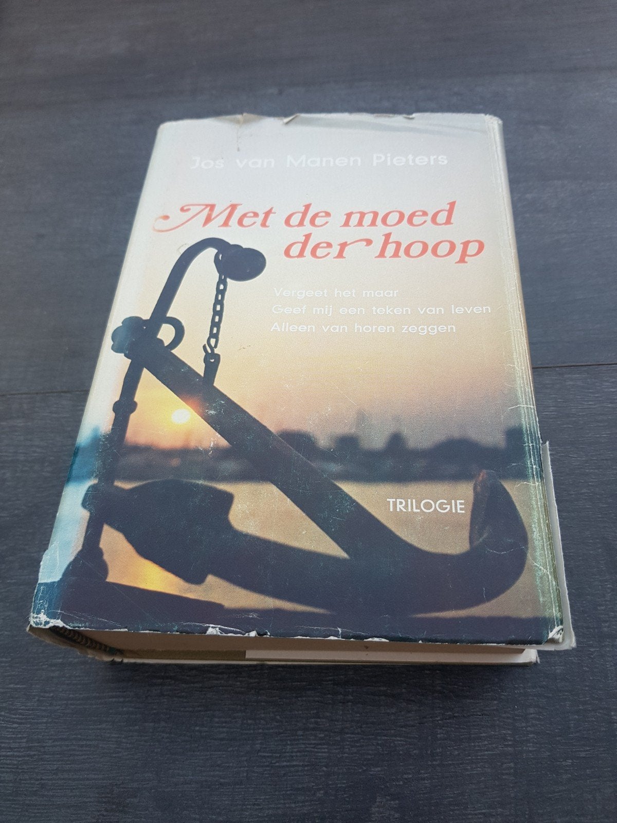 Met de Moed der Hoop - Jos van Manen Pieters (Trilogie), Ophalen of Verzenden, Gelezen, Jos van Manen Pieters, Nederland