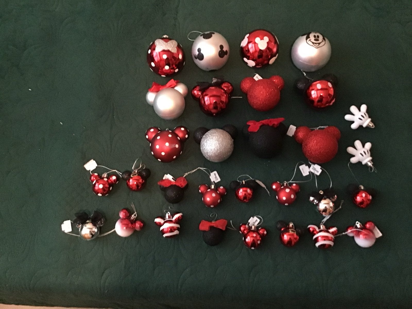 30 Disney kerstballen, Ophalen of Verzenden