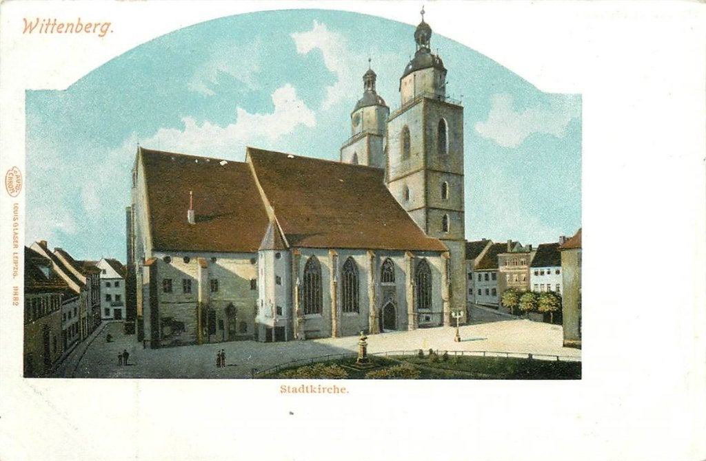 701-298-021 Wittenberg Stadtkirche, Verzenden, Voor 1920, Duitsland