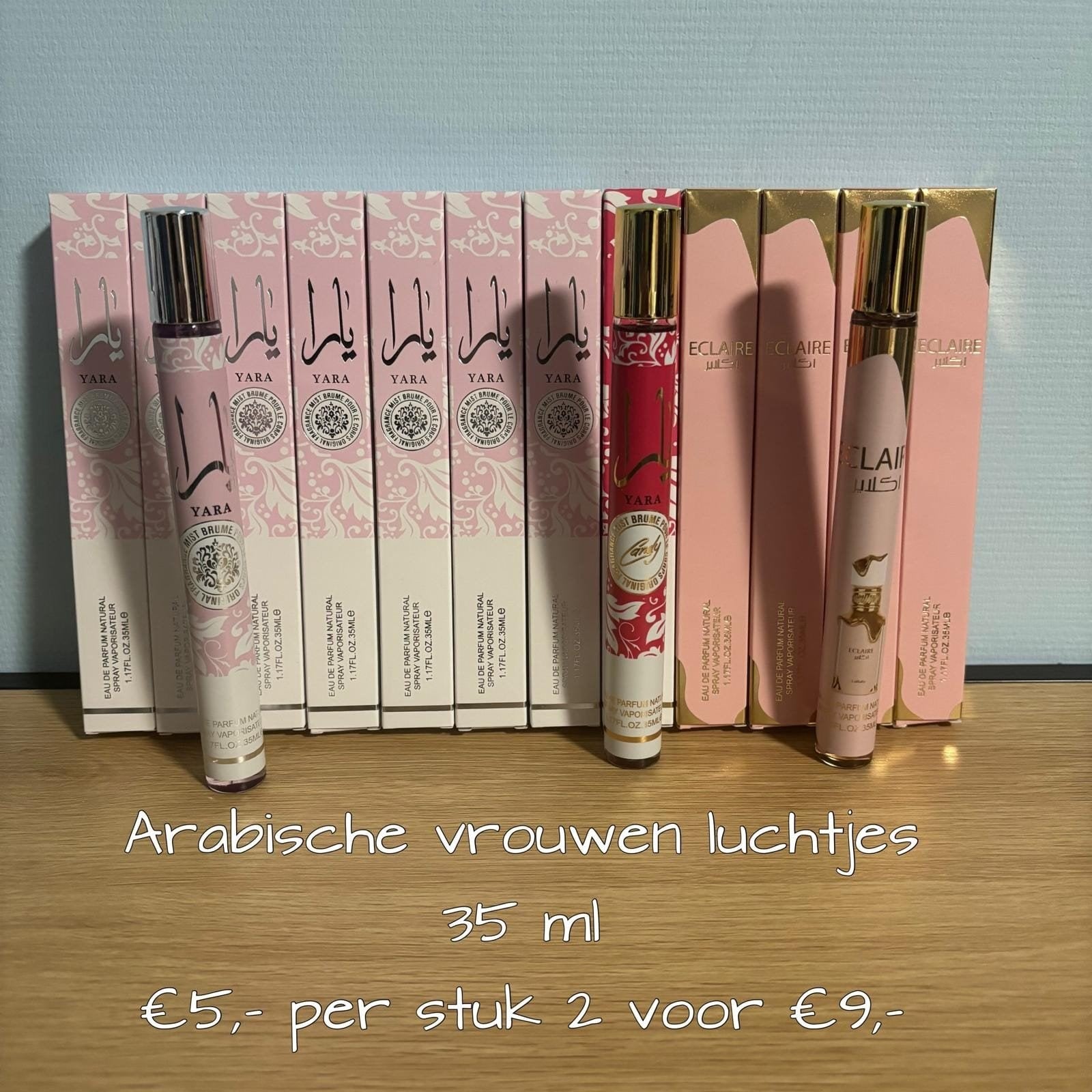 Nieuwe Arabische vrouwen luchtjes - 35 ml, Ophalen of Verzenden, Nieuw