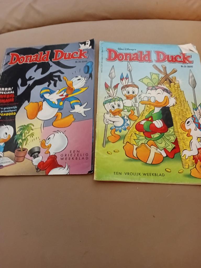 Donald duck 2 stuk, Boeken, Stripboeken, Meerdere stripboeken, Ophalen, Gelezen