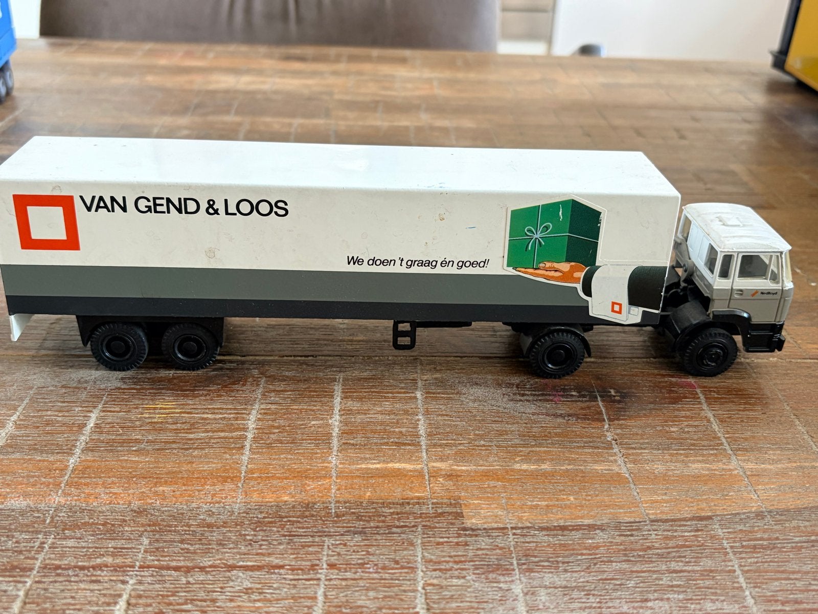 DAF 1900 vrachtwagen met Van Gend & Loos trailer, Ophalen of Verzenden, Gebruikt, Overige merken