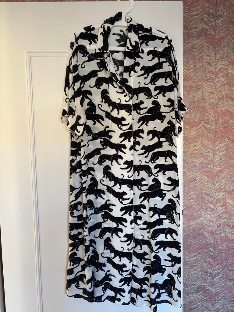 Jurk van Anine Bing, Kleding | Dames, Ophalen of Verzenden, Zo goed als nieuw, Zwart, Boven de knie