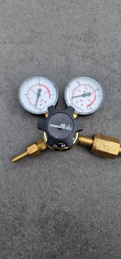 Reduceerventiel Airproducts 801 0-10 bar, Ophalen, Gebruikt, 250 ampère of meer, Overige typen