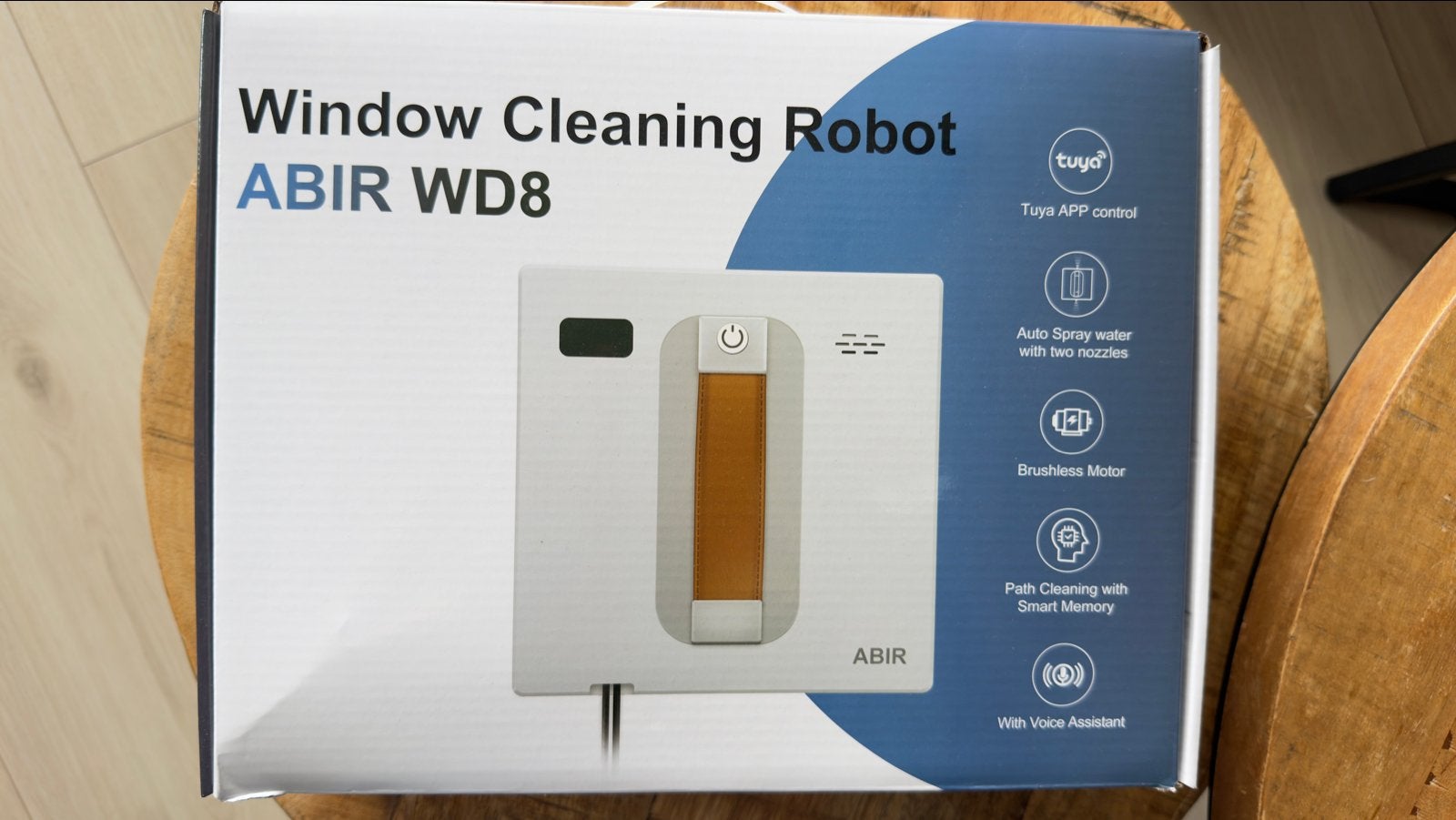 ABIR WD8 Ruitenreiniger Robot - Donkergrijs, Ophalen, Zo goed als nieuw