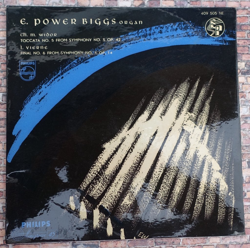 E. Power Biggs - Organ: Widor & Vierne (Philips EP), EP, Klassiek, 7 inch, Ophalen of Verzenden