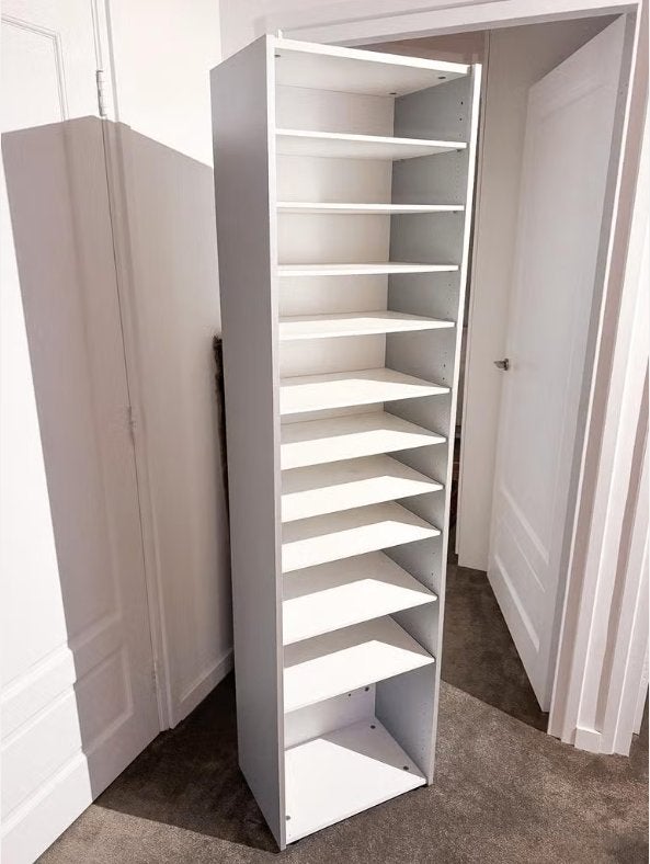 ZGAN Sterke Kast Schoenenkast Opbergrekken 32 x 49 x 192, Ophalen, Zo goed als nieuw, Modern