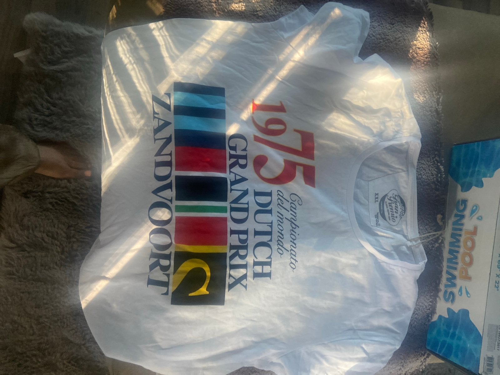 Gran Premio Zandvoort 1975 Dutch Grand Prix T-shirt XXL, Verzenden, Nieuw, Overige maten, Wit