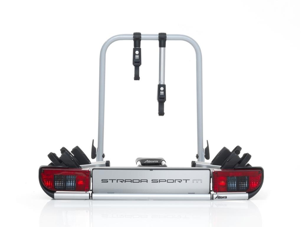 Atera Strada Sport M2 - 2x E-Bike - Inklapbaar - Max. 60 kg, Auto diversen, Fietsendragers, Nieuw, Trekhaakdrager, 2 fietsen, Brede banden