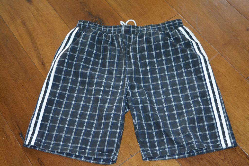 New Feeling, zwarte ruit zwemshort, mt (X)XL, Zwart, Maat 56/58 (XL), Ophalen of Verzenden, New Feeling