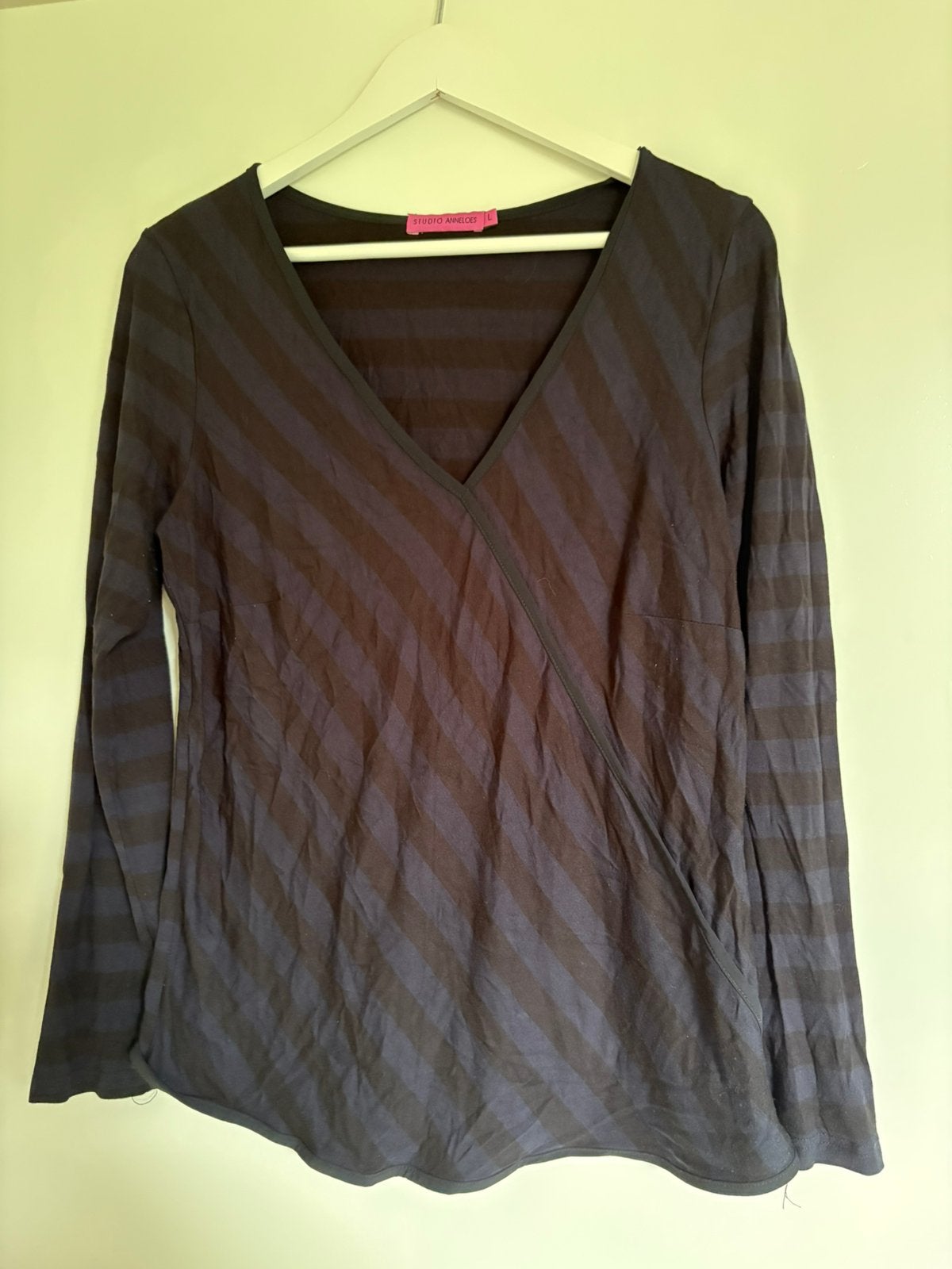 Mooie longsleeve van Studio Anneloes mt L, Kleding | Dames, Ophalen of Verzenden, Zo goed als nieuw, Zwart, Lange mouw
