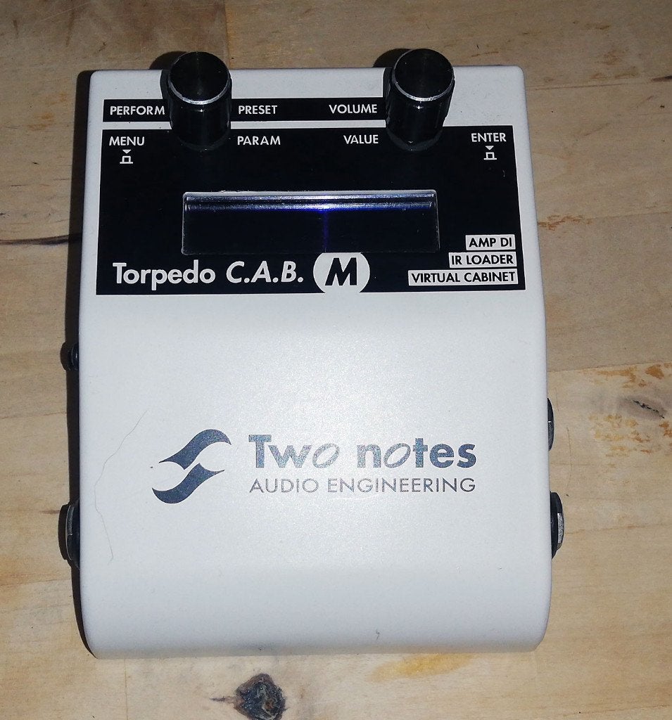 Two Notes Cab M+ met DynIR verzameling, Ophalen of Verzenden, Zo goed als nieuw, Overige typen