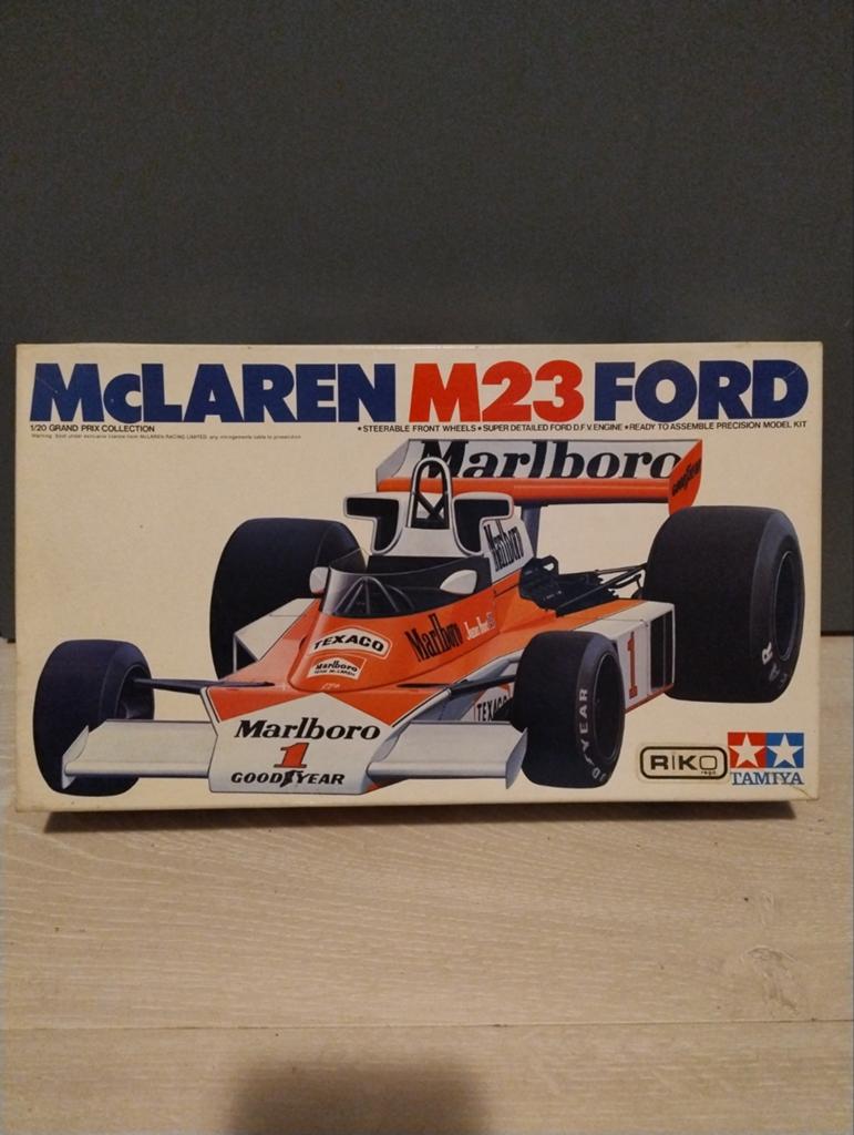 Tamiya McLaren M23 Ford Formule 1 Modelbouwkit, 1:50 of kleiner, Auto, Nieuw, Ophalen of Verzenden