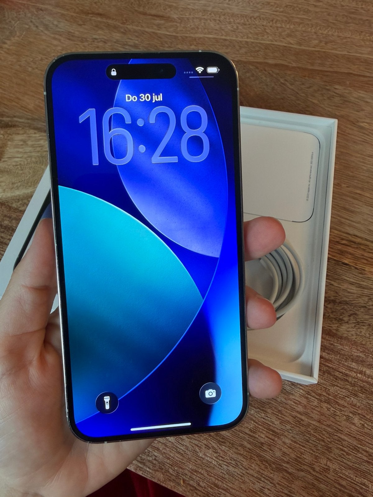 iPhone 14 Pro Max - 128 GB - Zilver, Telecommunicatie, Mobiele telefoons | Apple iPhone, Ophalen, 80 %, 128 GB, Zo goed als nieuw