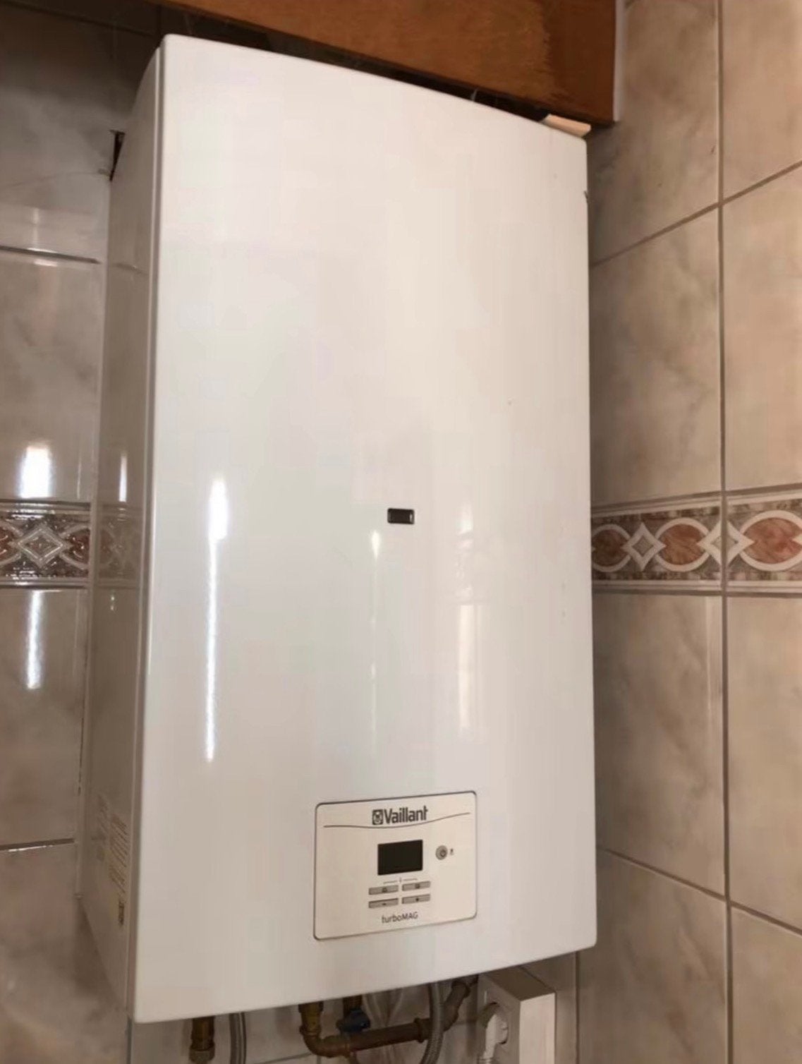 Vaillant turbo mag 145  zgan, Aardgas, Ophalen of Verzenden, Zo goed als nieuw, Minder dan 20 liter