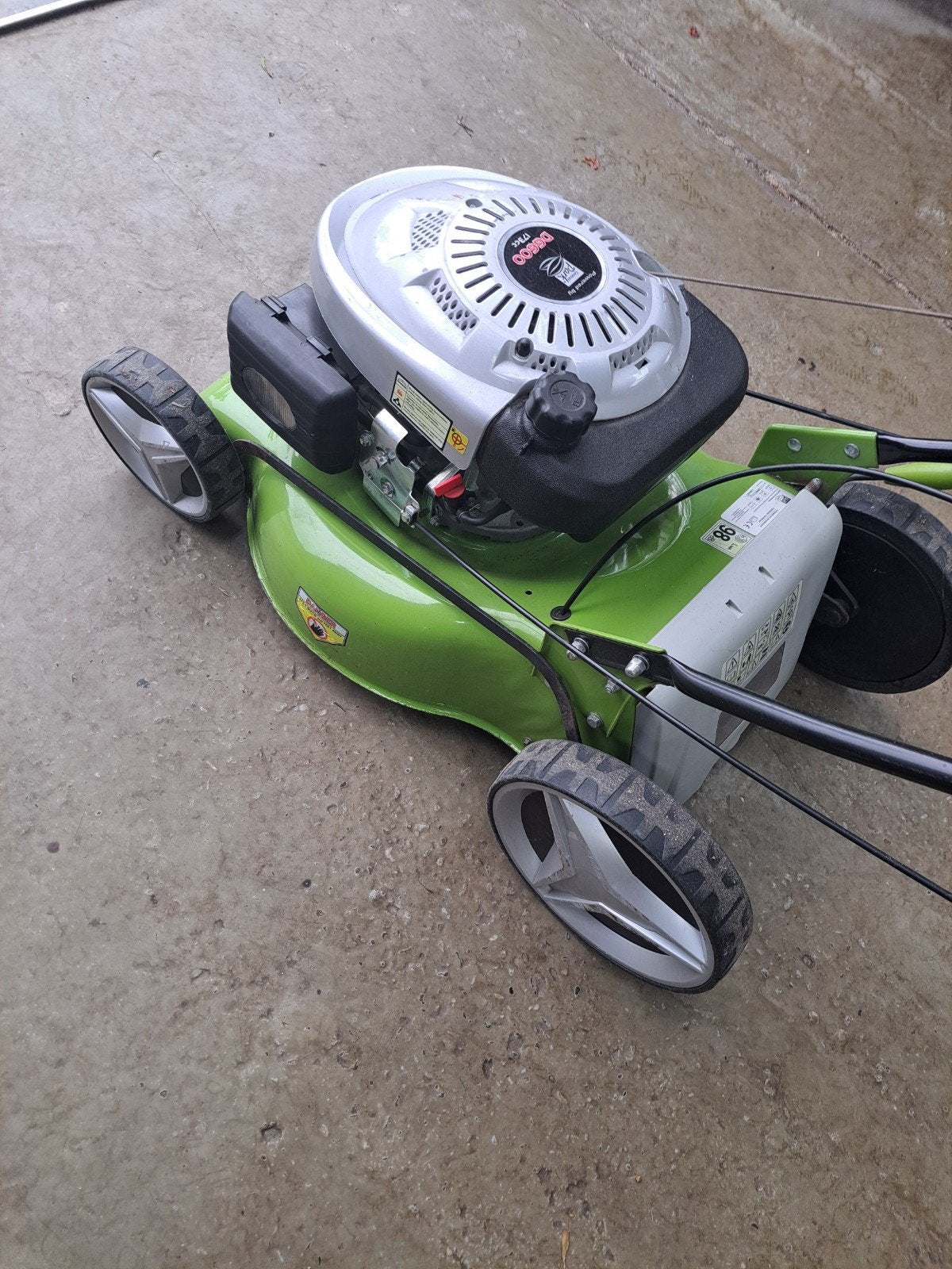 Grasmaaier. Opknapper,, Tuin en Terras, Ophalen, Gebruikt, Benzine-grasmaaier