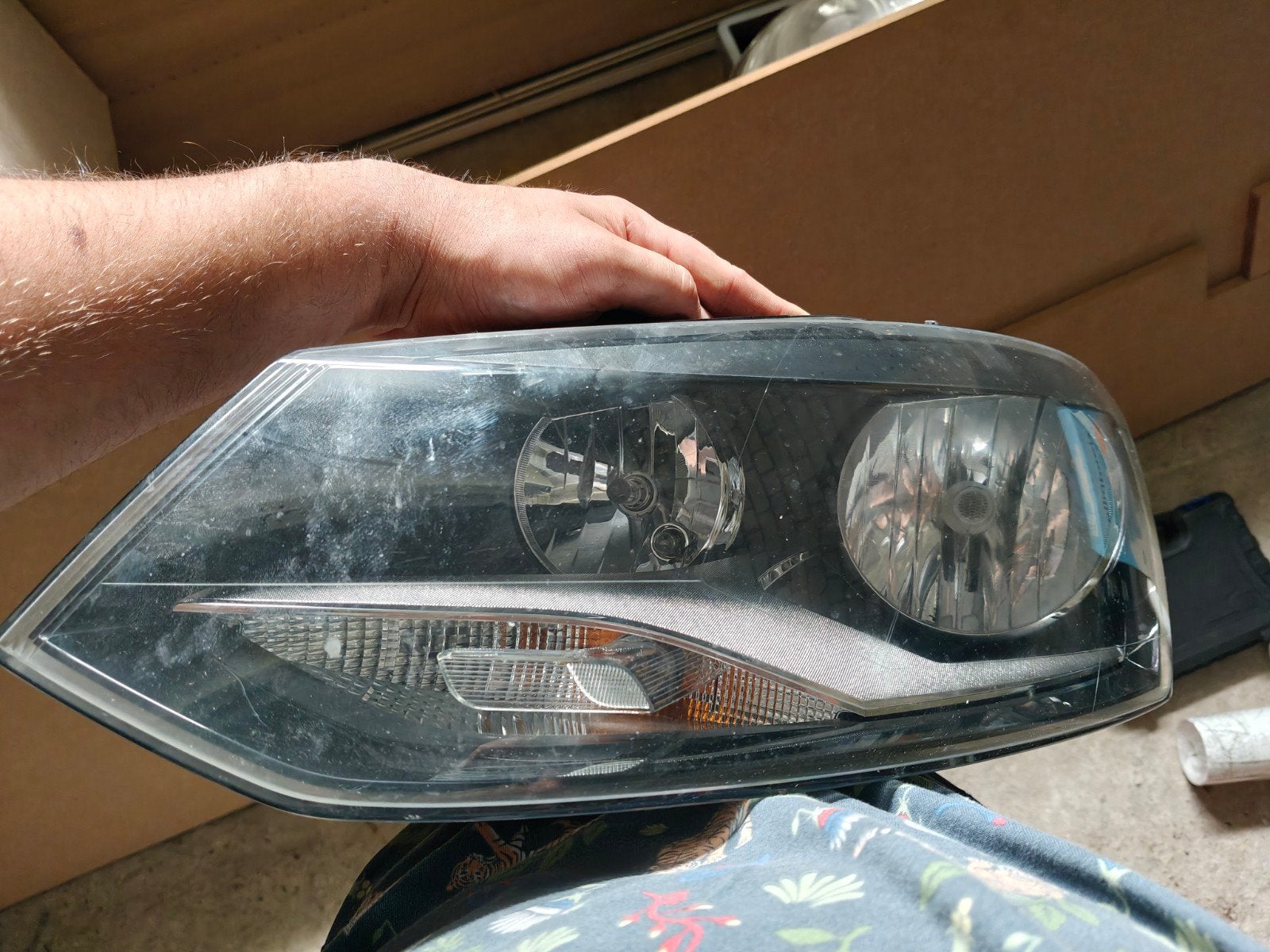Koplamp links VW Polo 6R 2009-2014 (6R1941007F), Auto-onderdelen, Ophalen of Verzenden, Gebruikt, Volkswagen
