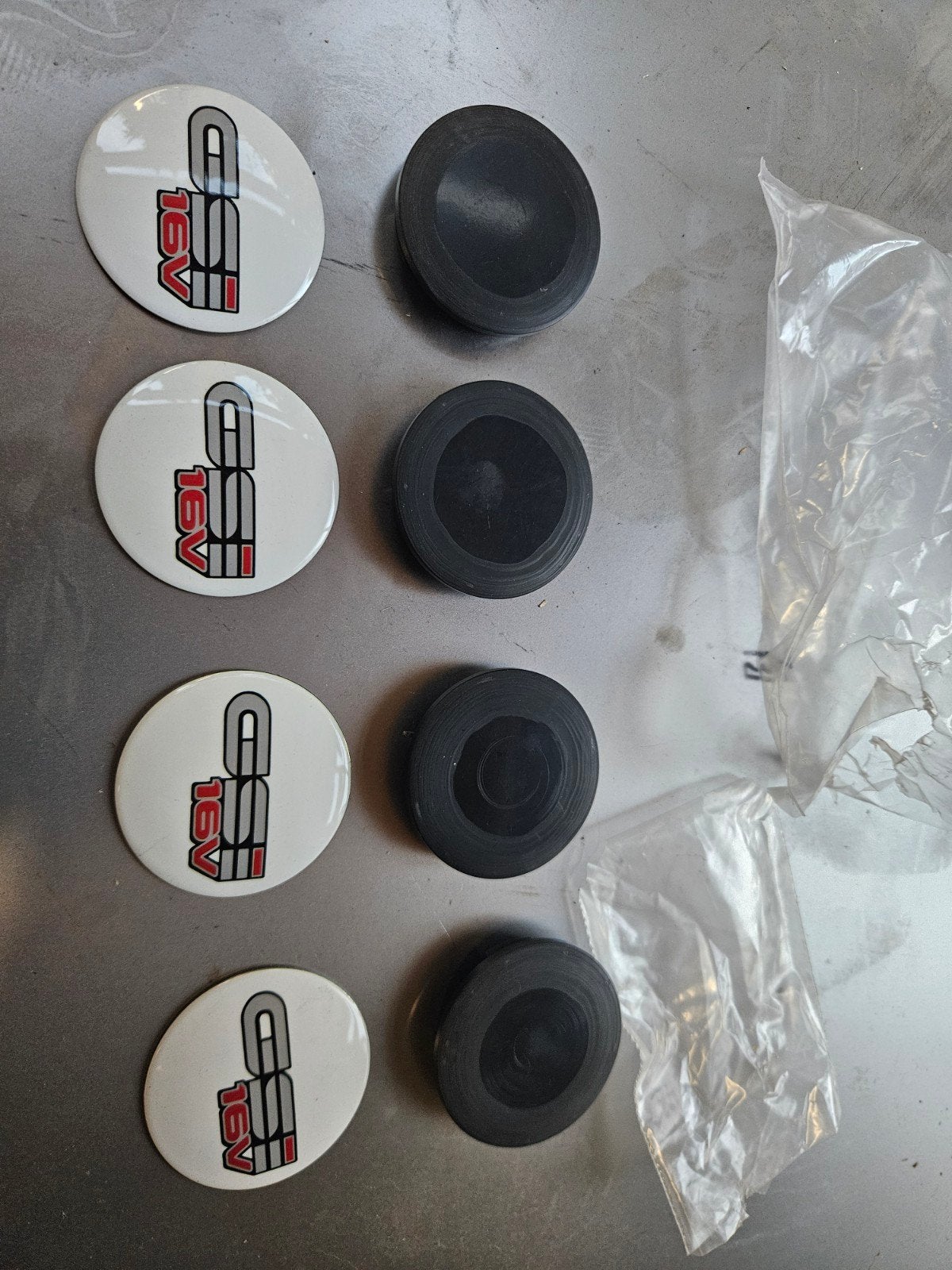 Custom made naafkappen opel kadett astra gsi 16v c20xe nieuw, Auto diversen, Wieldoppen, Ophalen of Verzenden, Nieuw