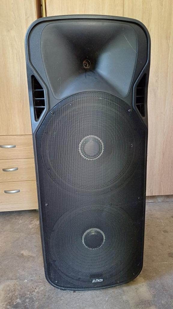 Party muziekbox Draagbare Speaker Microfoon partyspeaker, Ophalen of Verzenden, Gebruikt, Overige typen, Overige merken