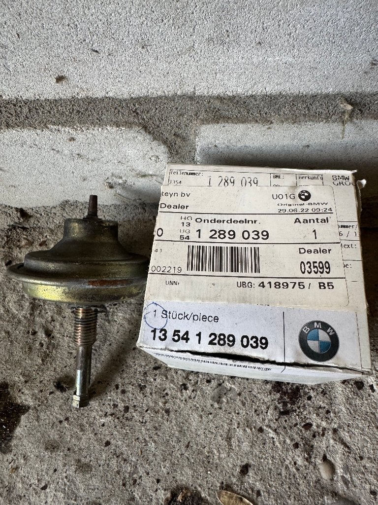 BMW M20 Vacuumpot bedieningsdoos 13 54 1 289 039, Ophalen of Verzenden, Gebruikt, BMW