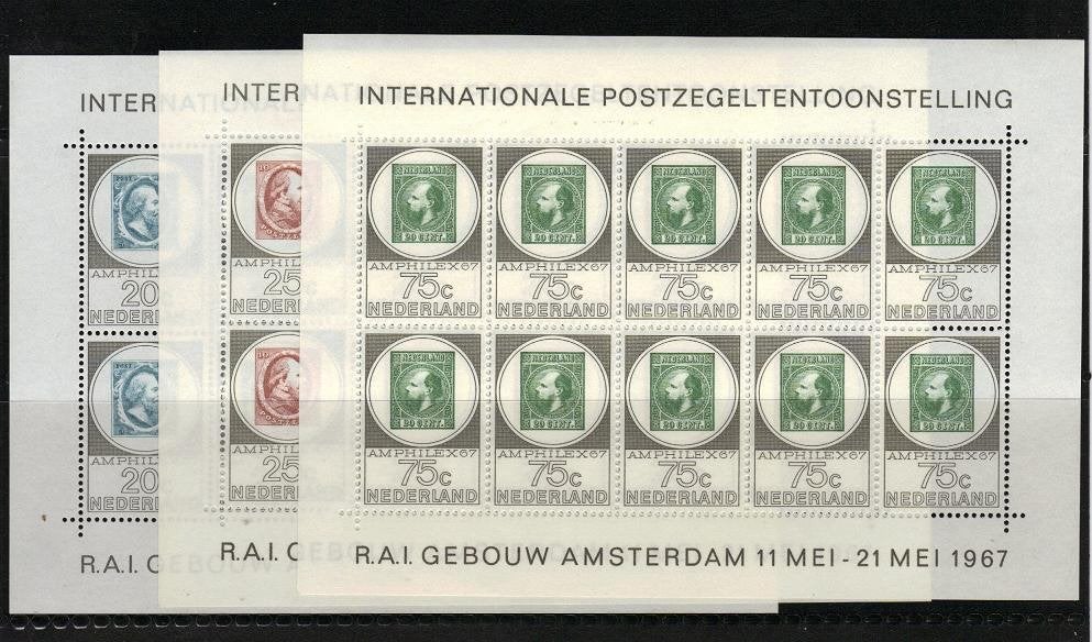 Sch V 886-88 postfris zie scans, Ophalen of Verzenden, Postfris