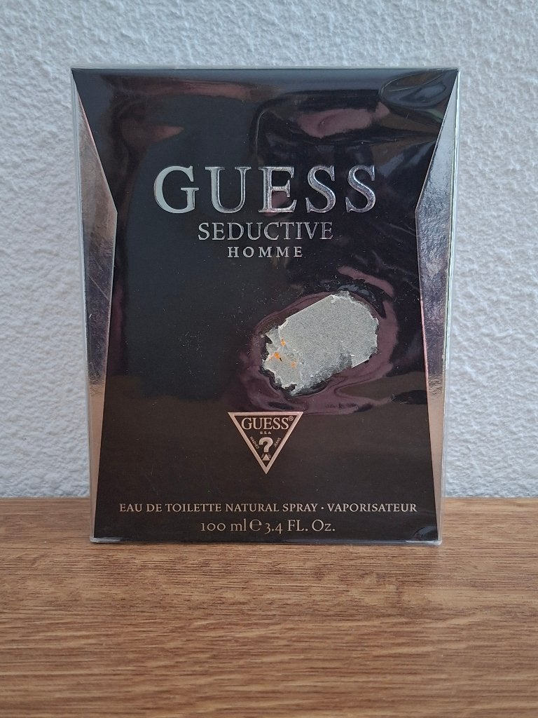 NIEUW IN SEAL Guess Seductive homme 100 ml eau de toilette, Ophalen of Verzenden, Nieuw