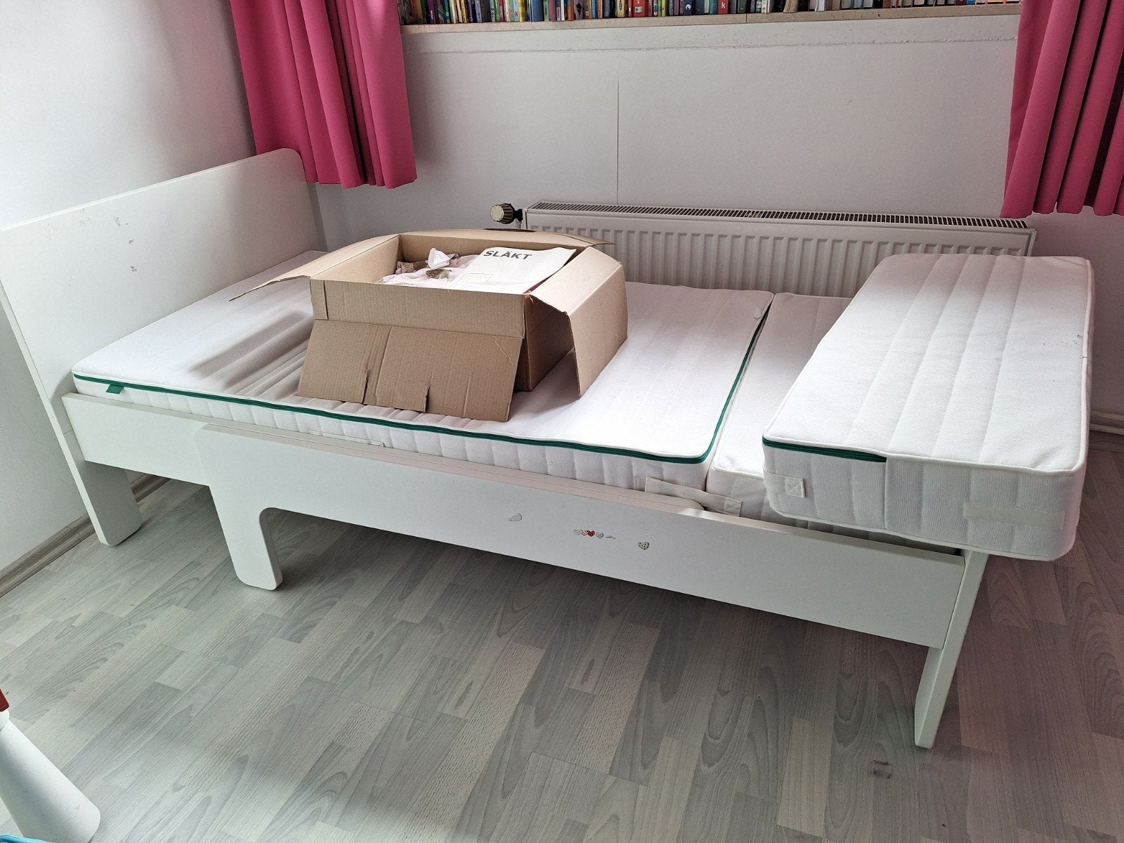 handig meegroeibed Släkt Ikea, Gebruikt, 70 tot 85 cm, 180 cm of meer, Ophalen
