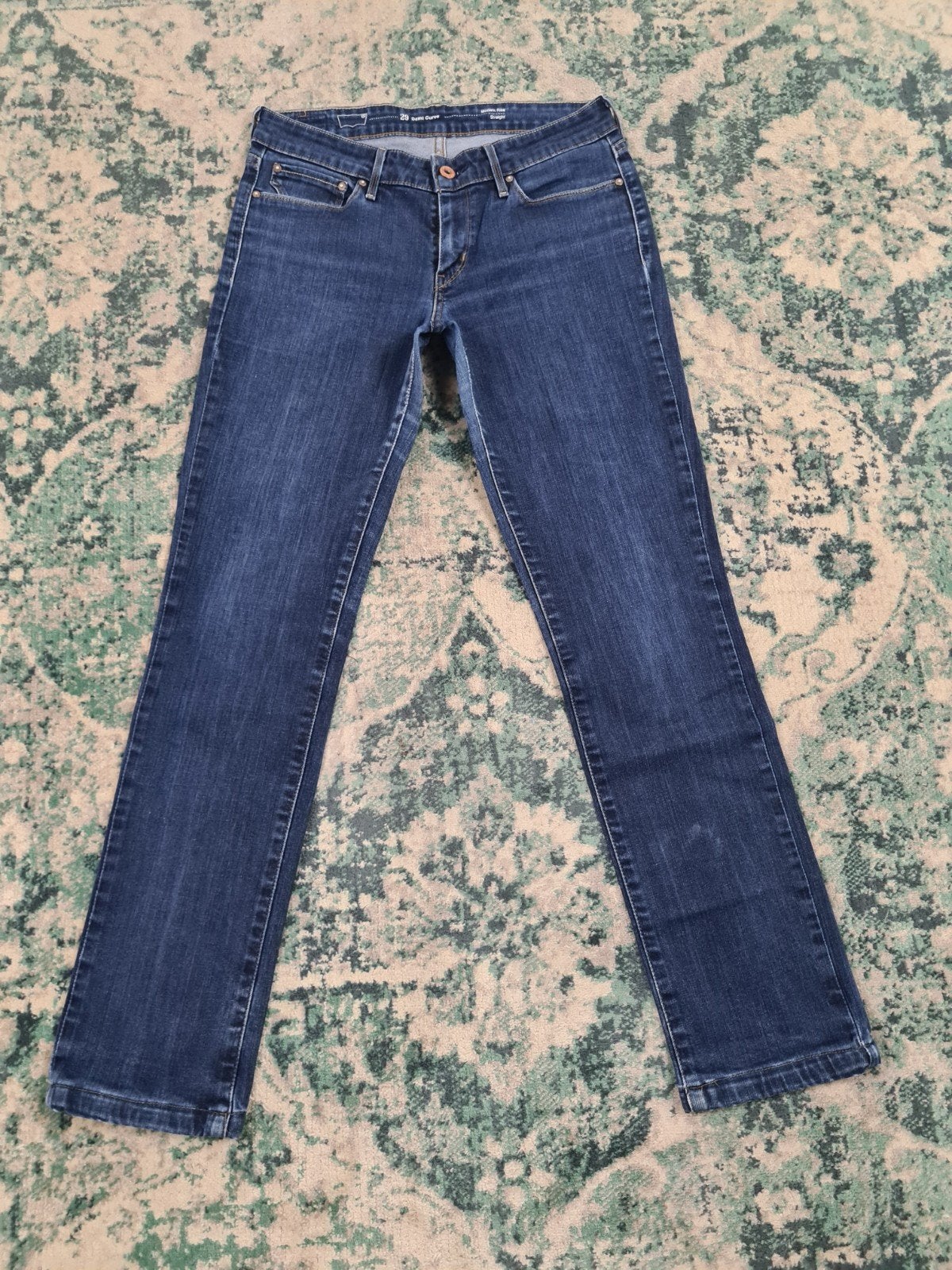 Levi's denim curve modernrise straight W29 L30 WMN Tulsi2930, Blauw, Ophalen of Verzenden, Zo goed als nieuw, W28 - W29 (confectie 36)