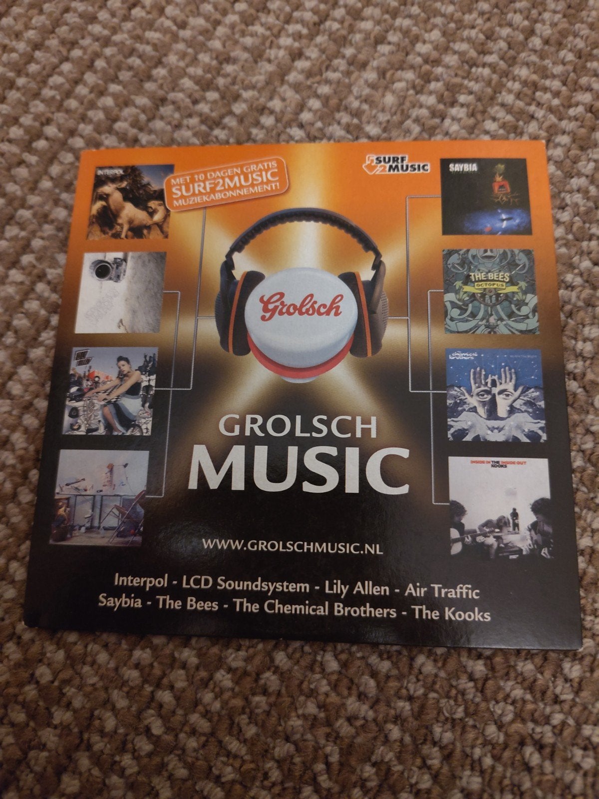 Grolsch Music CD - Diverse Artiesten (2007), Ophalen of Verzenden, 2000 - 2009, Gebruikt