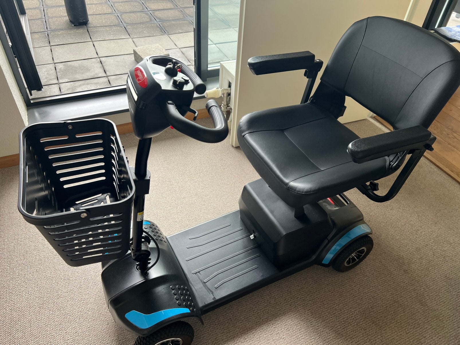 Mango one air plus scootmobiel, Diversen, Brommobielen en Scootmobielen, Ophalen, 10 km/u of minder, Mango, 26 t/m 35 km