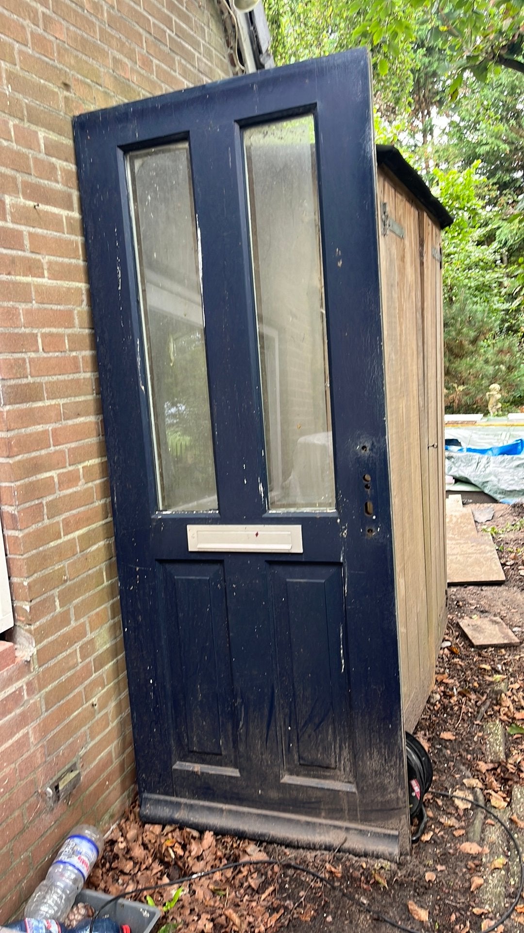 Gratis af te halen, Ophalen, 200 tot 215 cm, Glas, Buitendeur