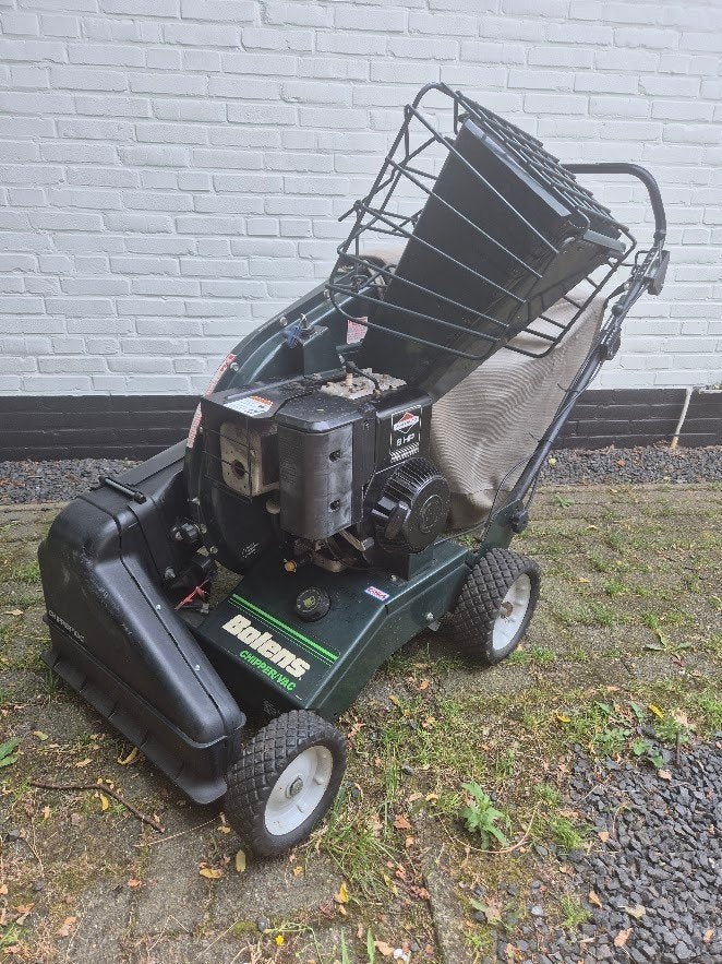 Bolens Stofzuigen hakselaar, Tuin en Terras, Hakselaars, Ophalen, Gebruikt, Benzine, Bolens