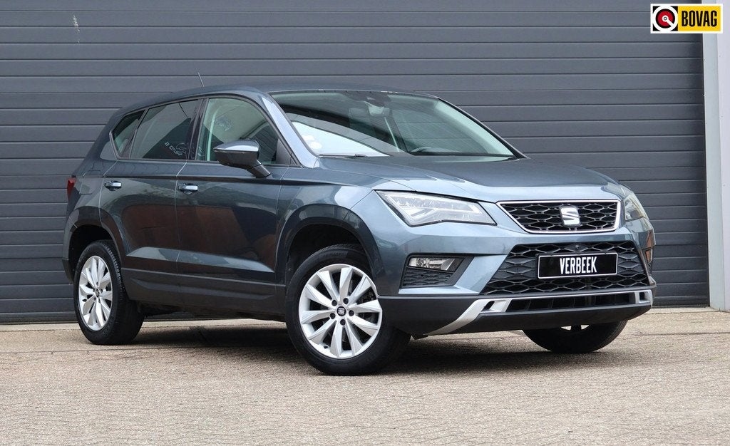 SEAT Ateca 1.4 EcoTSI Style Alcantara/360Camera/Navi/led/cru, Auto's, Seat, Bedrijf, Te koop, Ateca, 360° camera, ABS, Achteruitrijcamera