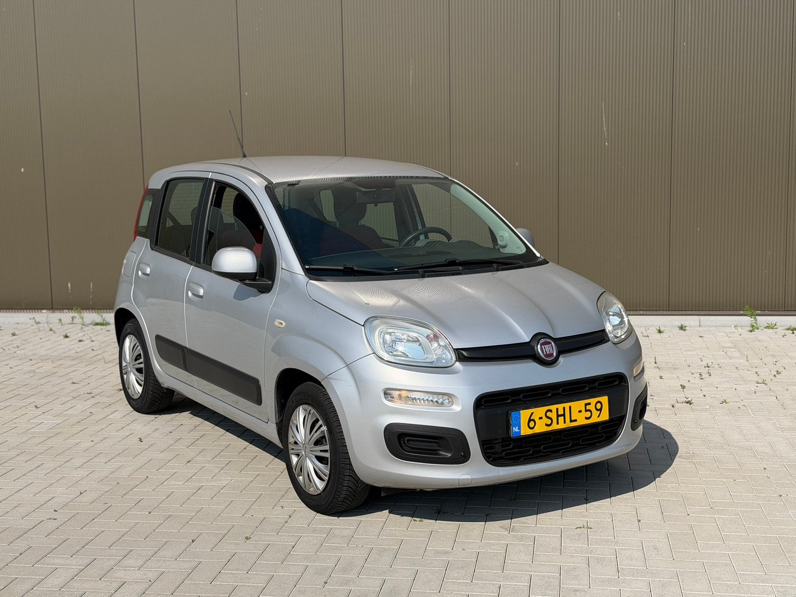 Fiat Panda 0.9 Twinair 48KW 2013 Grijs, Auto's, Fiat, 31 €/maand, Panda, Origineel Nederlands, Zilver of Grijs