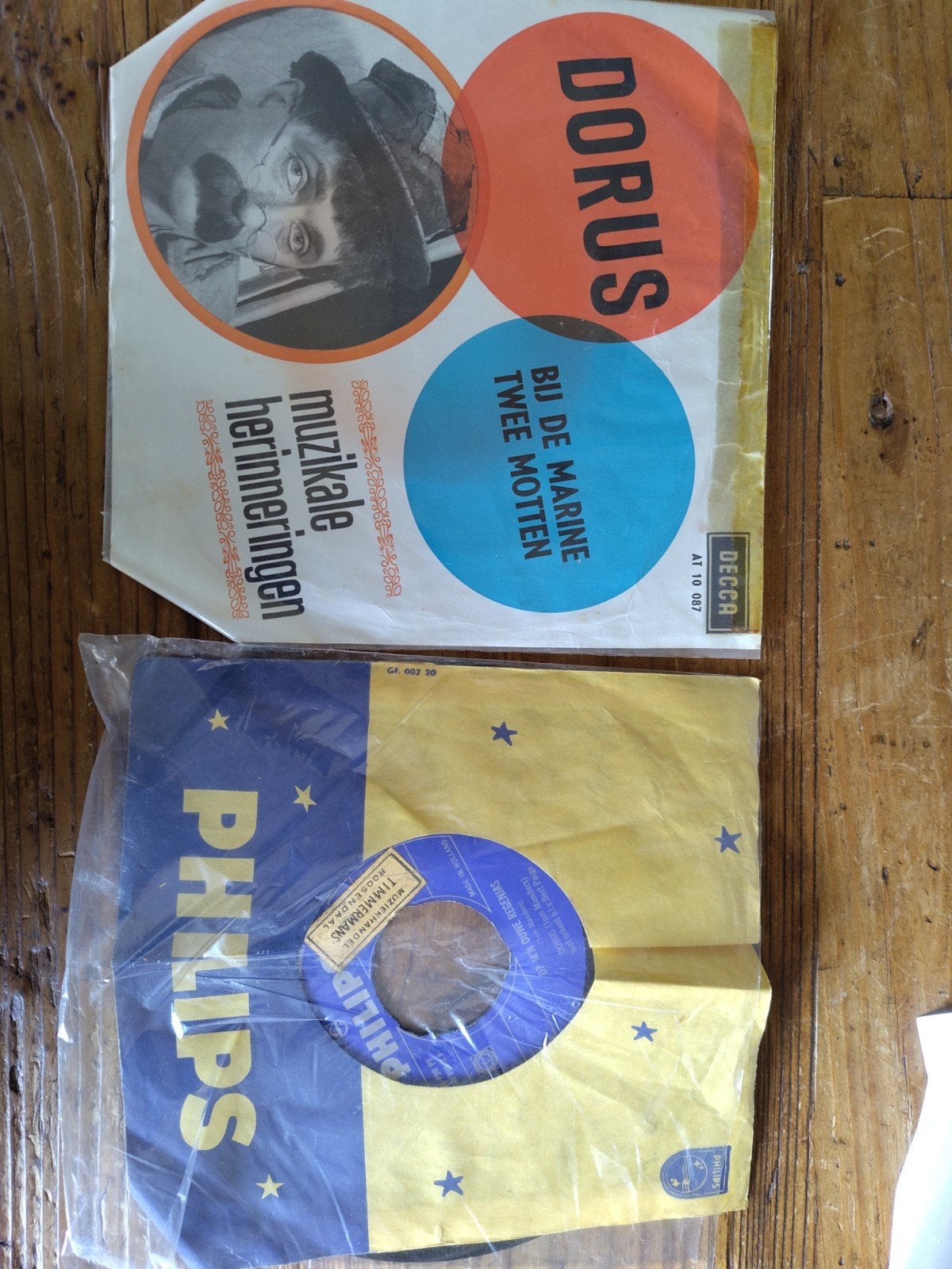 2 singeltjes van Dorus (Tom Manders), Cd's en Dvd's, Ophalen of Verzenden, Gebruikt