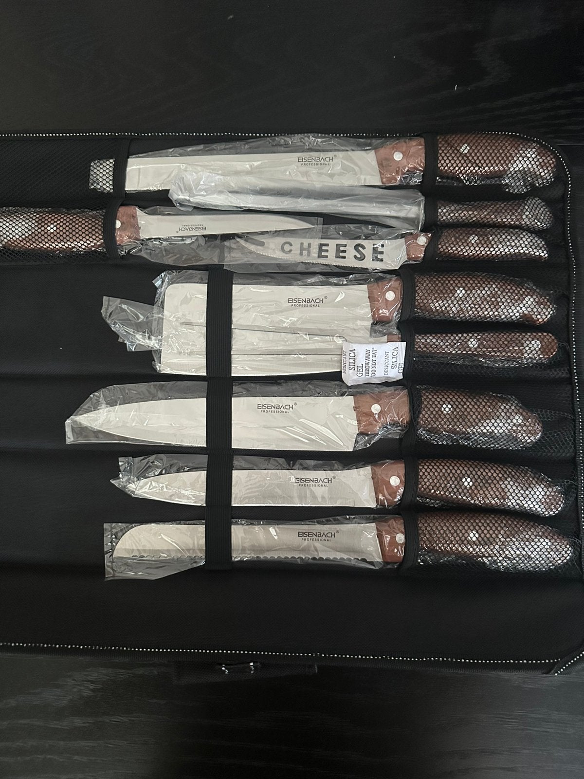 Grote kwaliteit 10 delig profesional messenset, Ophalen of Verzenden, Nieuw, Rvs of Chroom