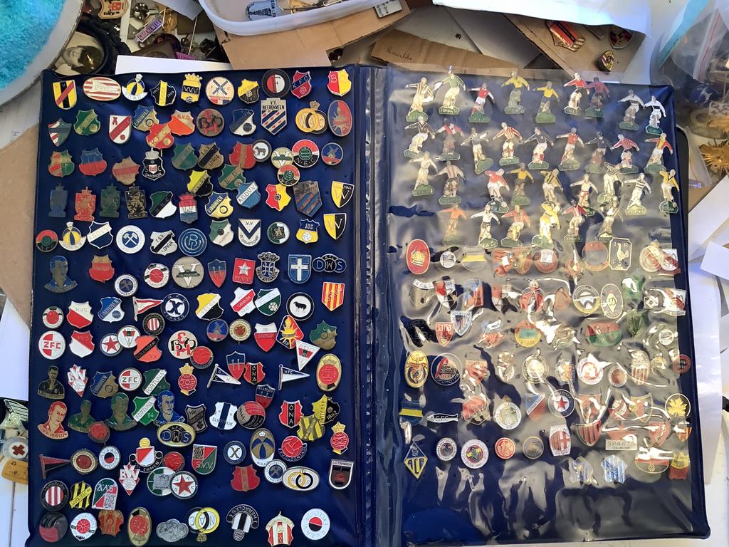 Metalen voetbalspeldjes uit binnen en buitenland, Ophalen of Verzenden, Gebruikt, Overige binnenlandse clubs, Overige typen