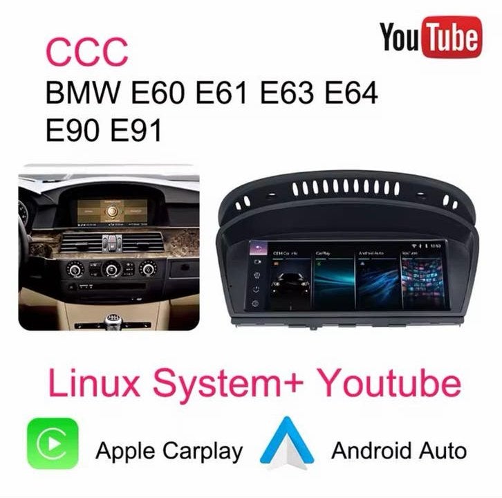 CarPlay/Android Auto voor BMW CCC Systeem E60 E90, Ophalen of Verzenden, Zo goed als nieuw