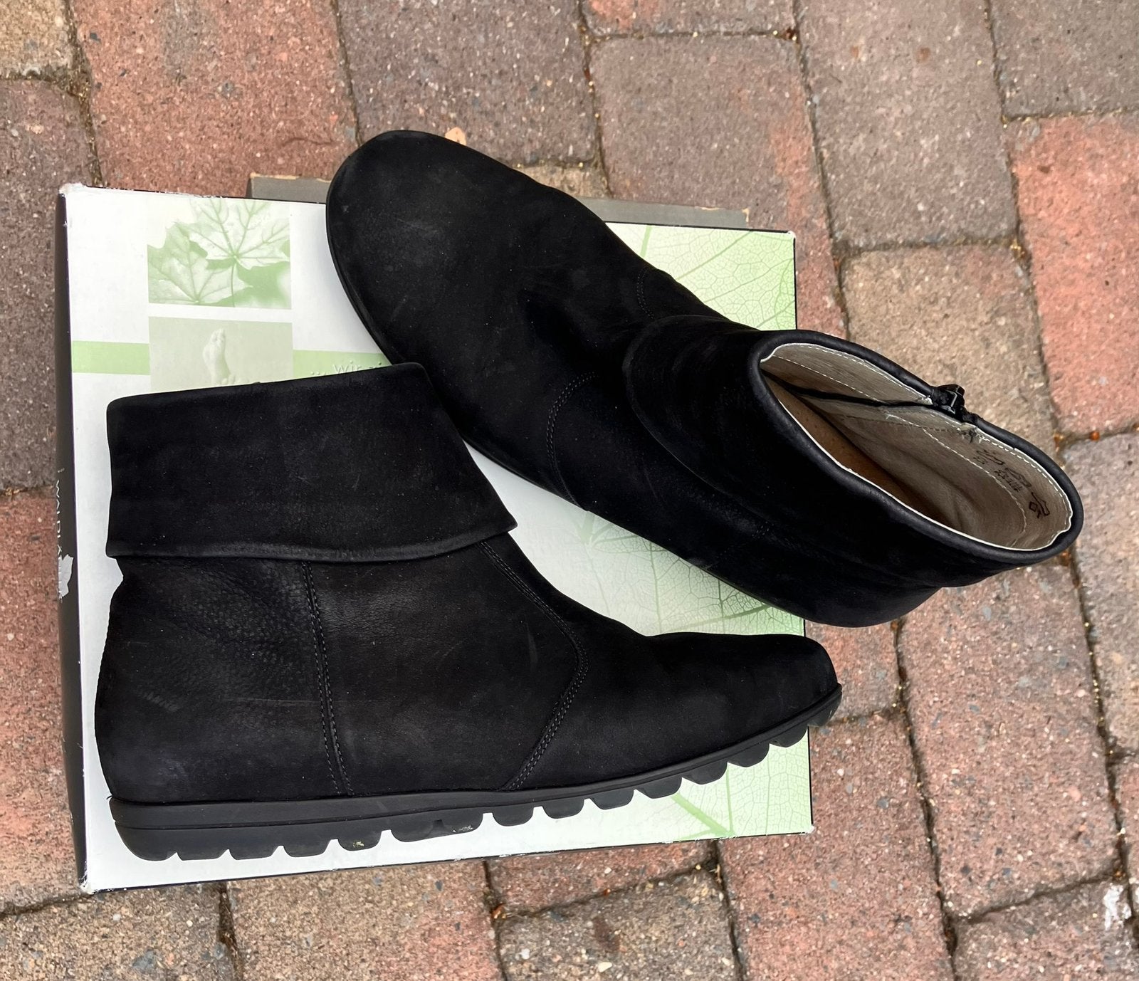 Waldlaufer boots zwart suède, maat 40, Zwart, Lage of Enkellaarzen, Ophalen of Verzenden, Gedragen