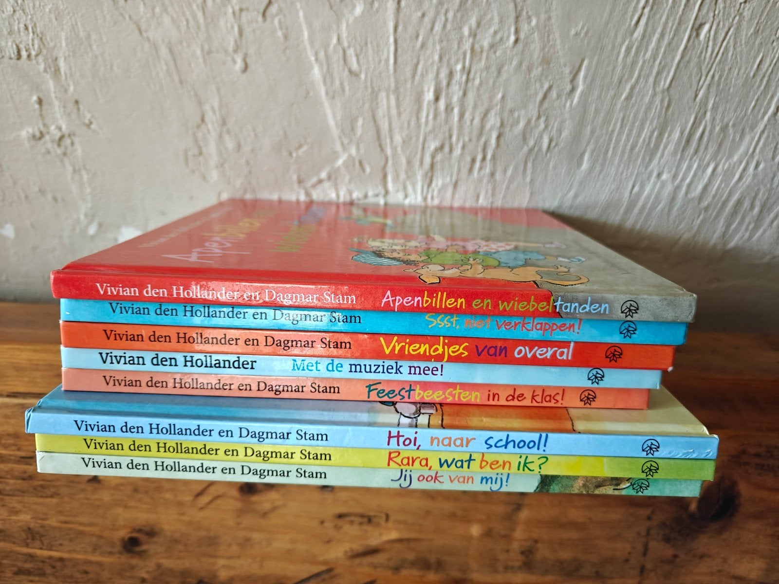 8 Peuter/Kleuterboeken van Vivian den Hollander., Boeken, Ophalen of Verzenden, Zo goed als nieuw, Fictie algemeen