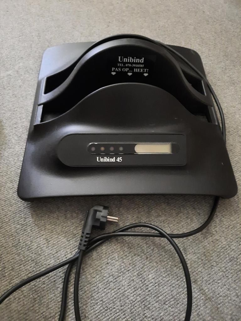 Unibind 45 Thermische Bindmachine - Zo goed als nieuw, Diversen, Ophalen of Verzenden, Gebruikt